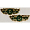 Pair of Sensenich Wood Propeller Decals, Vintage Aviation