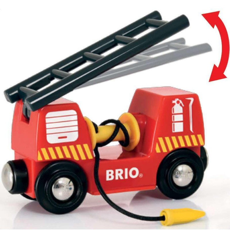 BRIO World Fire & Rescue Emergency Fire Engine for Kids