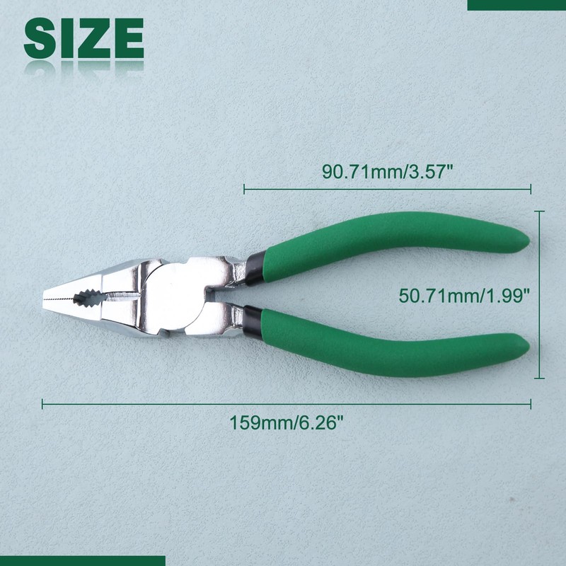 INJOYTEC 6 Inch Pliers Tool Wire Cutting Radio Pliers Wire