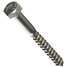 AHC A2CSCR870B5 M8 x 70 mm A2 Stainless Steel Coach Screws (Pack of 5)