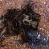 Cocker Spaniel Art, Happy Splashing Black Working Cocker Gift, Cocker