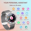 Getfitsoo Smartwatch for Women, Bluetooth Call Watch for iOS Android