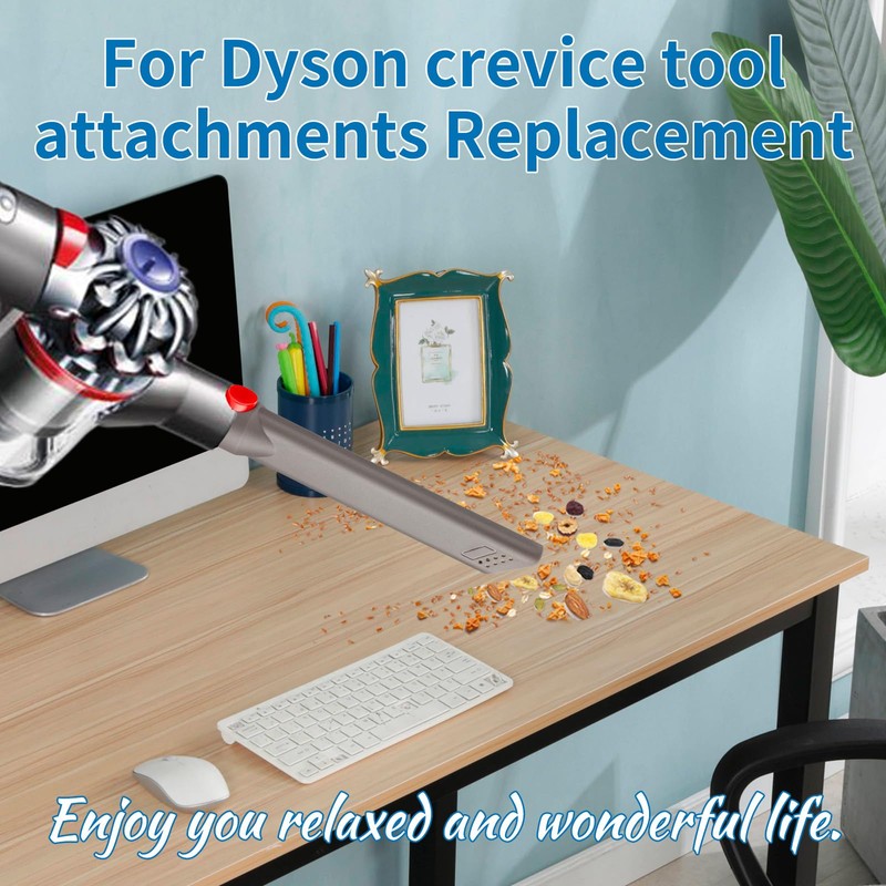 For Dyson Crevice Tool Replacement, Crevice Tool Vacuum Attachments Compatible