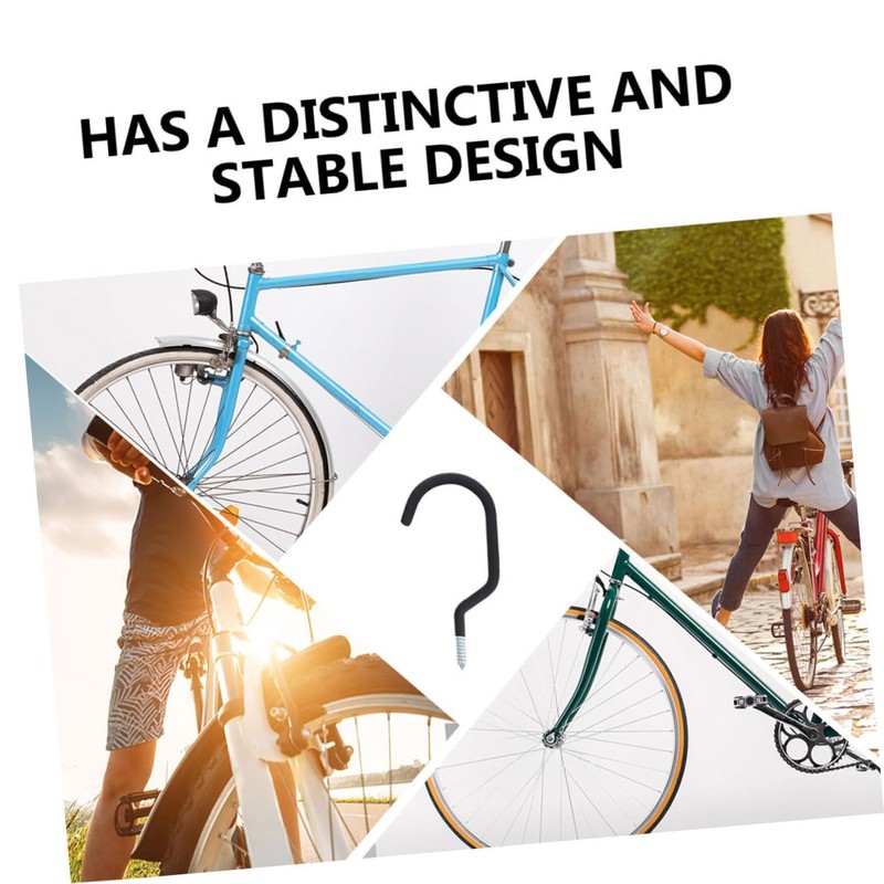 BUGUUYO Bicycle Hangers Wall Mounted Bicycle Hook Garage Hooks for