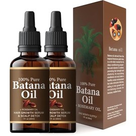 30ml  1oz Aceite de Batana 100 orgnico de Honduras aceite de Batana con romero para cabello radiante nutritivo de aceite de Batana (2PCS)             