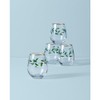 Lenox 888202 Holiday 4-Piece Stemless Wine Glasses, Christmas Drinkware Set,