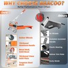 NAACOO 13In Laminate Floor Cutter with Wheel, 13MM Vinyl Plank