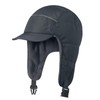 GADIEMKENSD Winter Trapper Hunting Hat with Earflaps Brim Visor Reflective