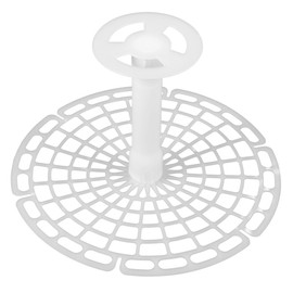 PRETYZOOM Pickle Press Pickle Jar Press Tool Pickle Jar Part Food Handling Tool Fermentations Press Tool Pickle Fixer Jar Press Tool Fermentations Jar Weight Plastic White