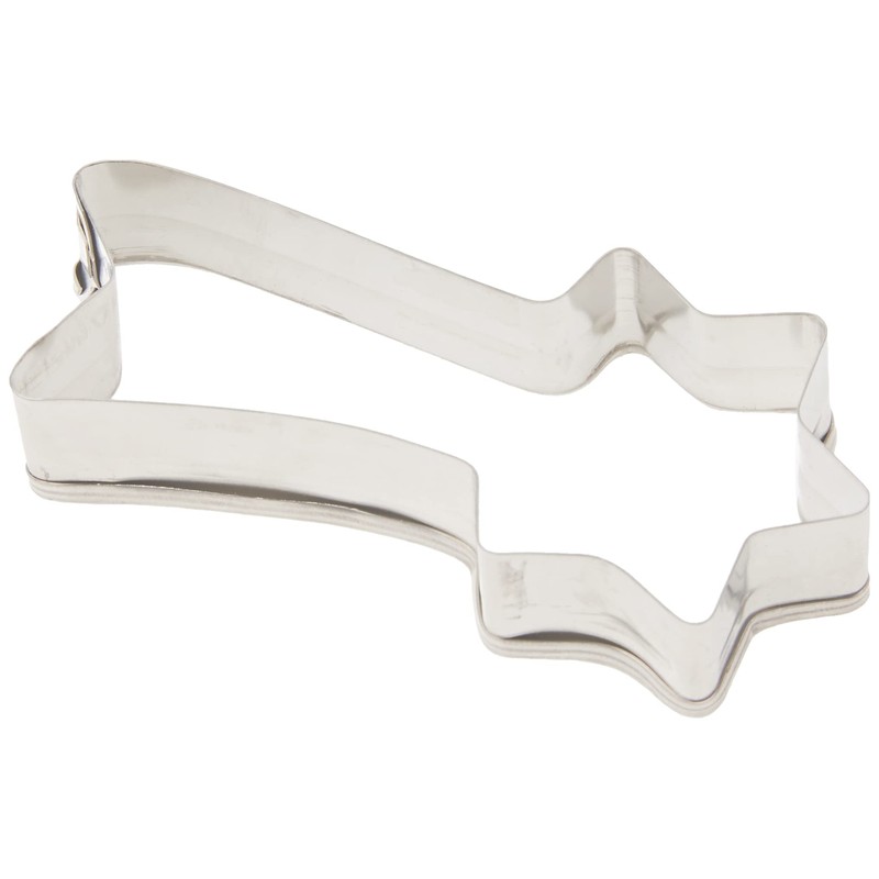 Zenker 7768"Patisserie Comet Cookie Cutter, Silver, 3.15 x 1.42 x