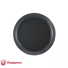 FLASHPOWER Billet Aluminum Marine Boat Steering Wheel Dark Gray Center Cap Gun Metal