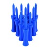 50Pcs/Set Portable Plastic Step Down Golf Tees Height Control Blue