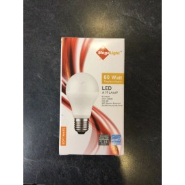 Mega Light A19 9.5w/60w, Non-Dim, led light bulb 3000k, 24pack