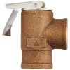 Watts 0342691 30 Psi Pressure Relief Valve, Bronze, 3/4" 335