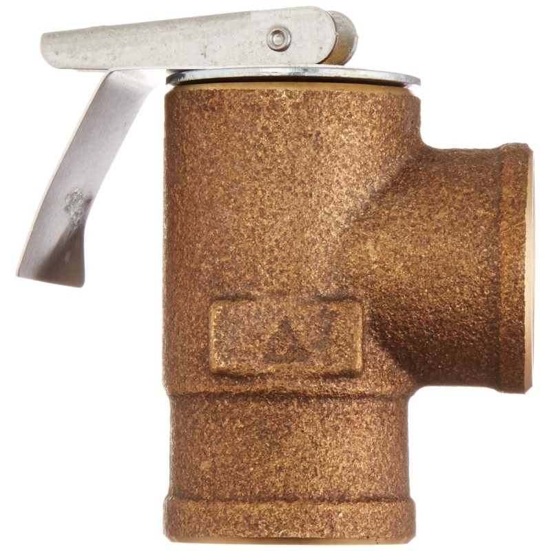 Watts 0342691 30 Psi Pressure Relief Valve, Bronze, 3/4" 335