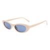 I-SEA Roxie Women&#39;s Sunglasses - Polarized Scratch Resistant Lenses (Cream/Navy)