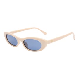 I-SEA Roxie Women's Sunglasses - Polarized Scratch Resistant Lenses (Cream/Navy)