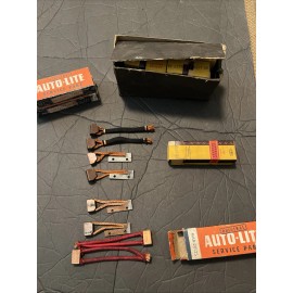 Autolite Nos Autolite & Becker Starter Brush Set  Mopar Studabaker Desoto Packard Willys