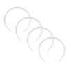 Vent Systems 4 Pieces Diameter 150mm Plastic Wall Mount for