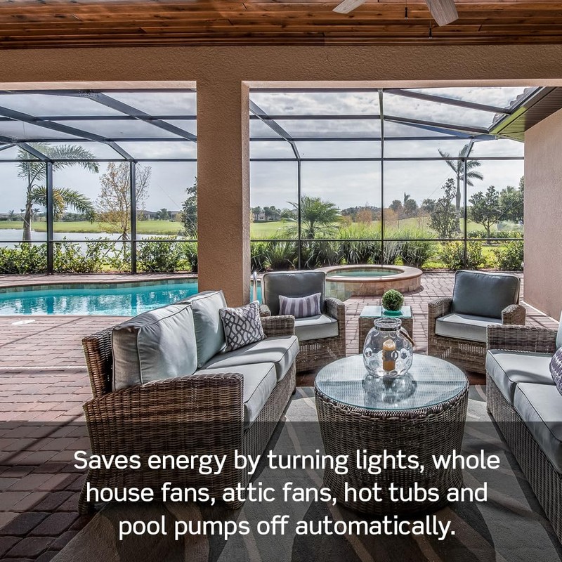 Leviton Countdown Switch for Lights, attic, heaters, Pool Pumps, 2-4-8-12