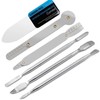 Oruiiju 6 Piece Metal Spudger Pry Tool Kit for Electronics
