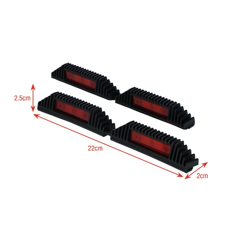 CARPOINT CPT2237804 2237804 Door Edge 220 mm Double Black