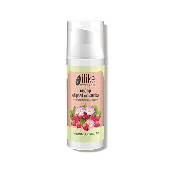 ilike organic skin care rosehip whipped moisturizer 1.7 fl oz