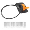 Single Lever Throttle Choke Cable GY21107 Replacement for John Deere