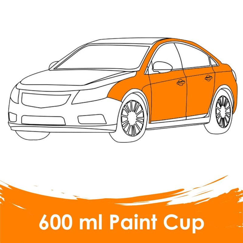 Sagola Disposable Paint Cups – 600ml | Pack of 50