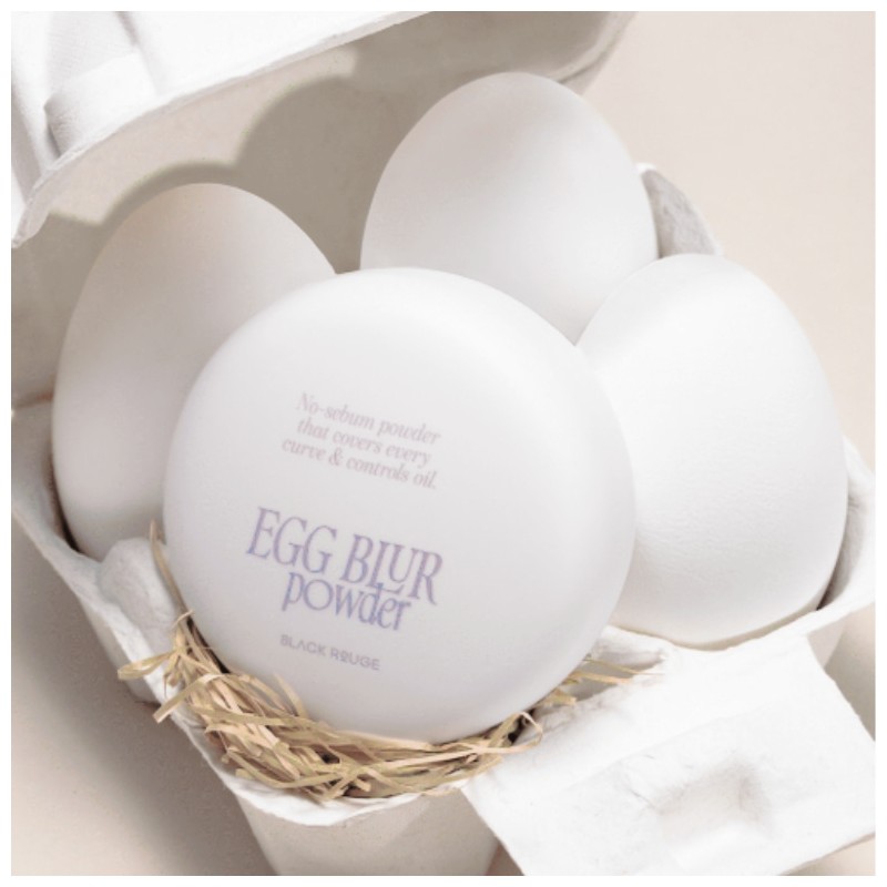 BLACK ROUGE Egg Blur Powder 5g, Shade:EP02 Nu Peach