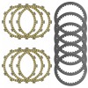 Caltric Clutch Friction and Steel Plates for Suzuki TS250 1973-1981