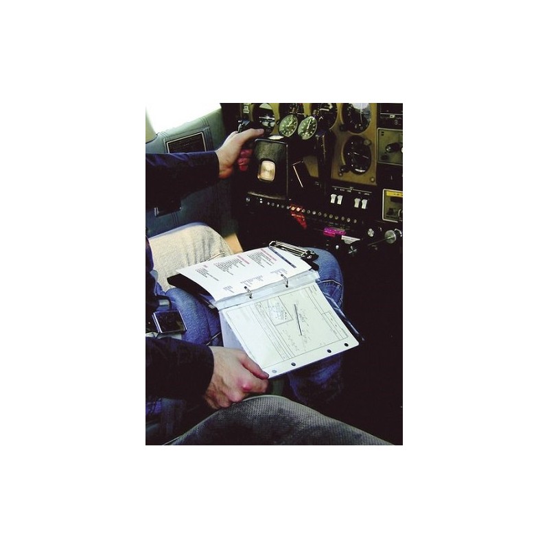 DESIGN 4 PILOTS Design4Pilots A5 Professional Aviator Organiser - Black