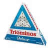 Pressman Tri-Ominos - Deluxe Edition Triangular Tiles with Brass Spinners,