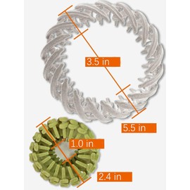 Triko Set de 7 Pinzas para Cabello de Nido de Pájaro, Pinza Mágica para el Cabello, Horquilla con Placa de Nido, Accesorios para Cabello, Coleteros para Cola de Caballo, Donas para Cabello