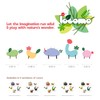 Taksa Toys Locomo Friends IV Waldorf Educational Outdoor Play Figures,