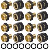Hourleey Garden Hose Quick Connect, 3/4 Inch Male and Female