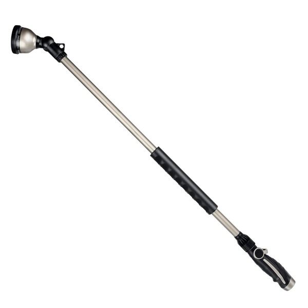 RESTMO 36” Long Watering Wand, Metal Garden Hose Wand with