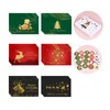 24pcs Cute Merry Greeting Cards with Elegant Envelopes for Holiday