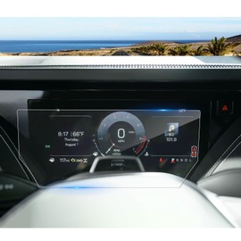 Coleya 2025 Yukon Dashboard Screen Protector for GMC Yukon (Elevation/AT4/AT4 Ultimate/Denali/Denali Ultimate) 11In Driver Information Center, 9H Tempered Glass 2025 Yukon Accessories HD Transparent