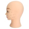 Soft Mannequin Head Realistic Skin Texture Eyelash Extension Mannequin Head