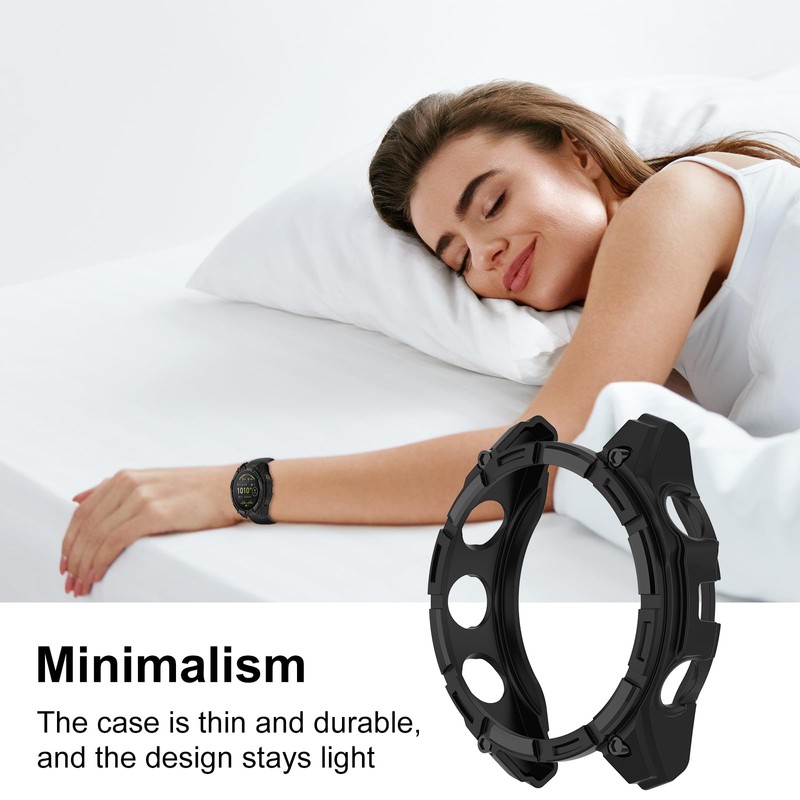 SumRioo Protective Case Cover Compatible with Garmin Enduro 3, TPU
