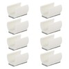 Pack of 8 Chair Gliders Cantilever Chair with Cones and