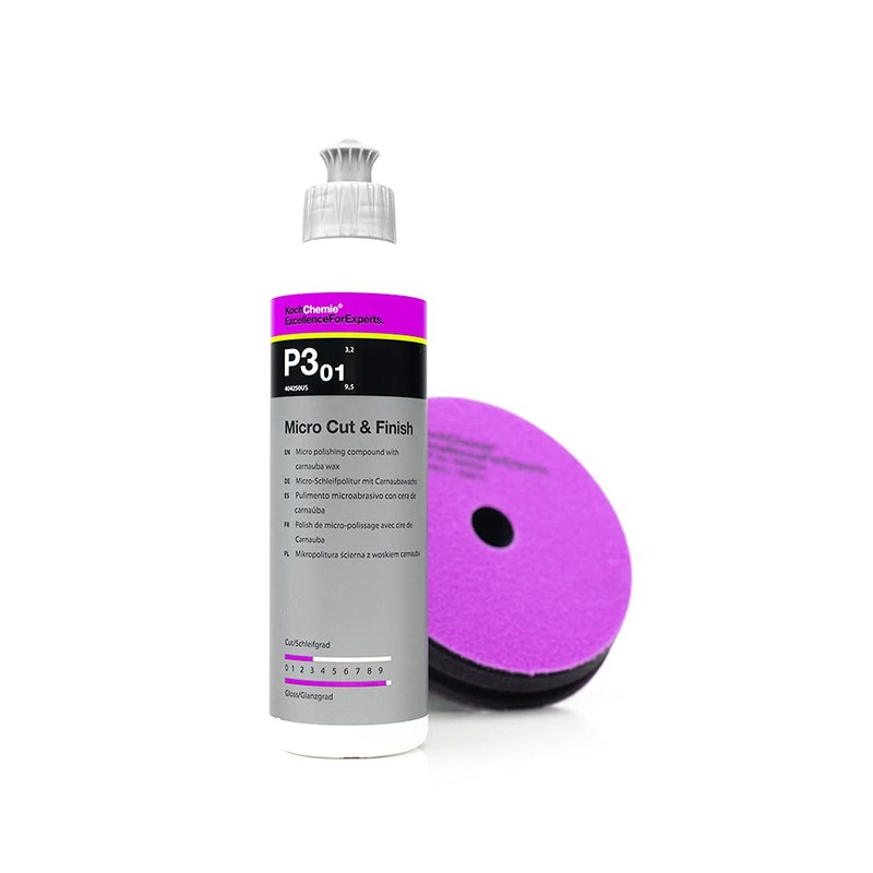 Koch-Chemie Micro Cut & Finish Polishing Compound with Carnauba Wax