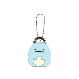Tees Factory Sumikko Gurashi SG-5541525TK Mascot Padlock Keychain, Lizard, H 1.2 x W 1.0 x D 0.4 inches (3.1 x 2.5 x 1 cm)