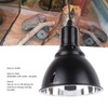 5.5in Reptile Lamp Fixture Uniform Heating Professional Shallow Dome Lamp