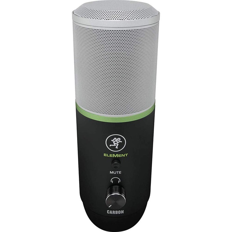 Mackie EM-Carbon Element Series Carbon USB Condenser Microphone Bundle with