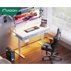AODK Electric Standing Desk with Drawers, 47 Inch Height Adjustable