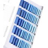 Bible Tabs for Women & Men, Laminated Bible Tabs for