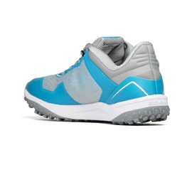 Boombah Viper Pureknit Women's Turf Smoke Gray/Columbia/White/Gray - Size 8