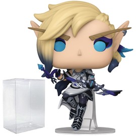 POP Games: World of Warcraft - Alleria Windtunner Funko Vinyl Figure (Bundled with Compatible Box Protector Case), Multicolor, 3.75 inches